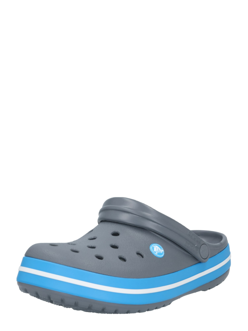 Crocs Saboţi 'Crocband'  azuriu / gri / alb