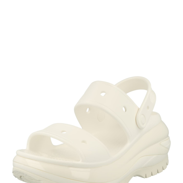 Crocs Sandale 'Classic Mega Crush'  alb