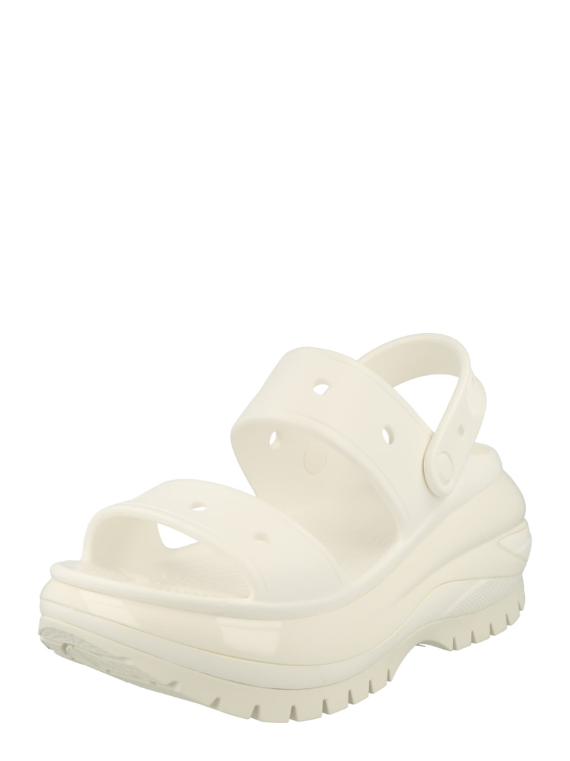 Crocs Sandale 'Classic Mega Crush'  alb