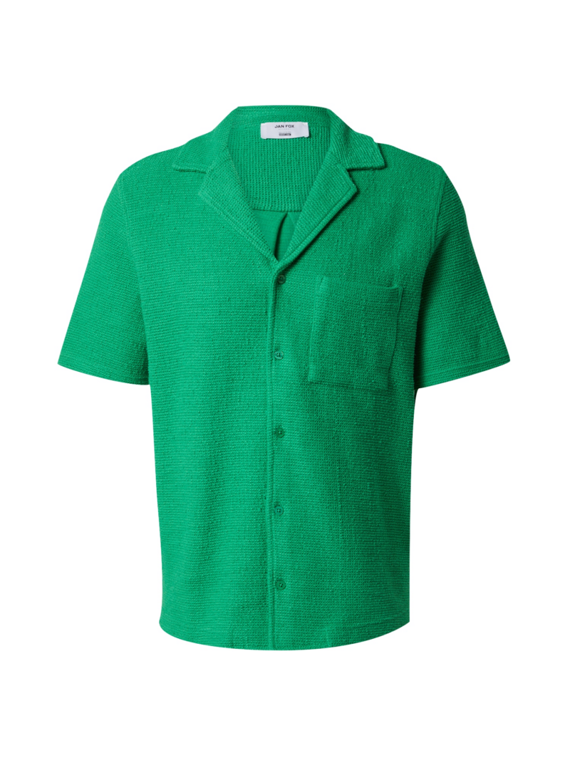 DAN FOX APPAREL Cămașă 'Heinrich'  verde