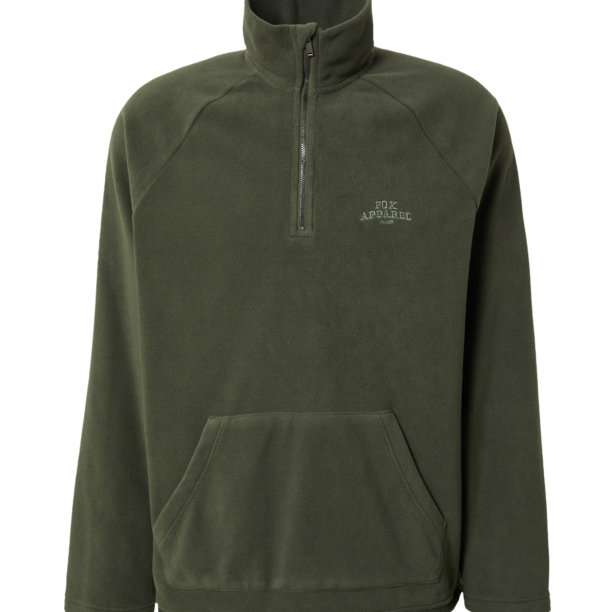 DAN FOX APPAREL Jachetă  fleece 'Semih'  verde