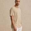 DAN FOX APPAREL Tricou 'Caspar'  bej