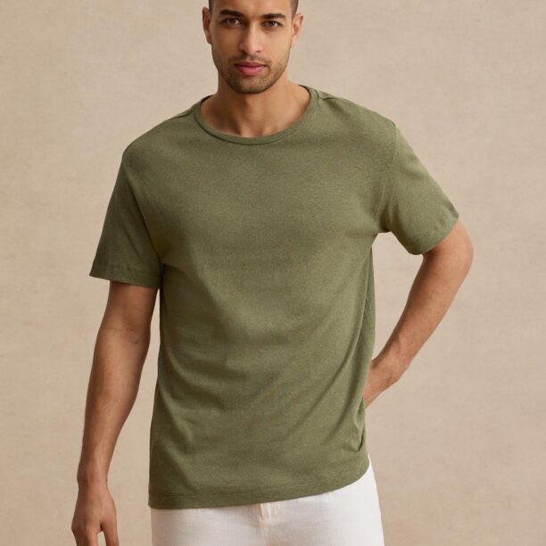 DAN FOX APPAREL Tricou 'Caspar'  verde