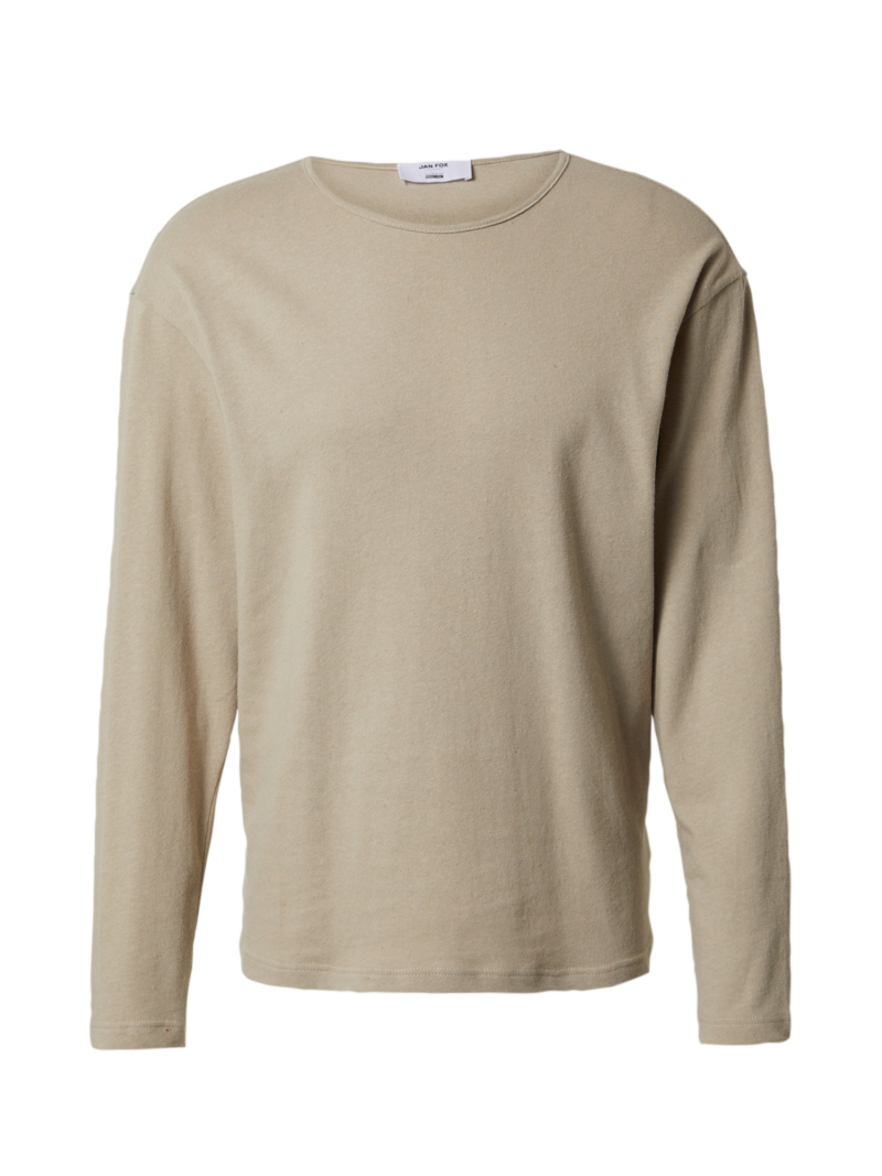 DAN FOX APPAREL Tricou 'Fabio'  gri taupe