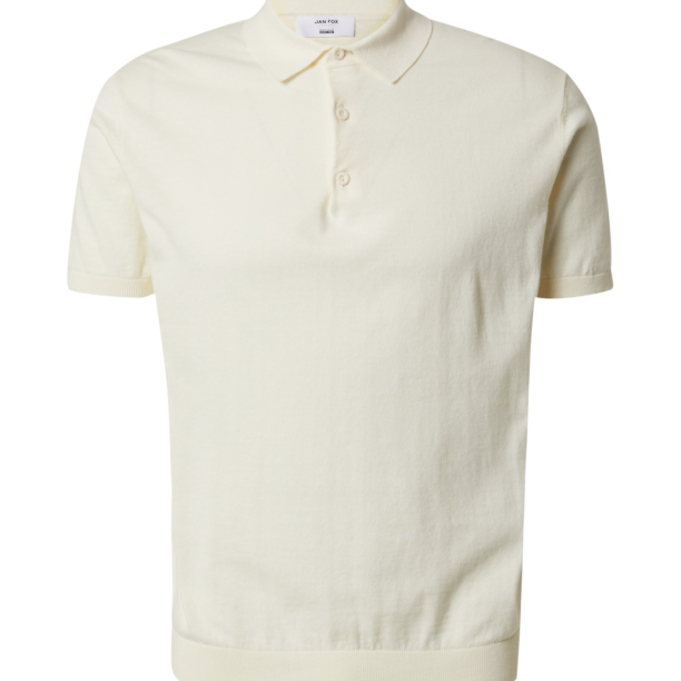 DAN FOX APPAREL Tricou 'Jay'  alb natural