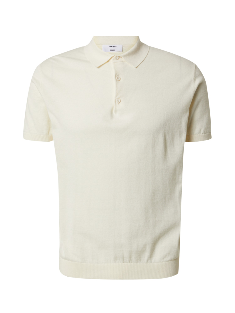 DAN FOX APPAREL Tricou 'Jay'  alb natural