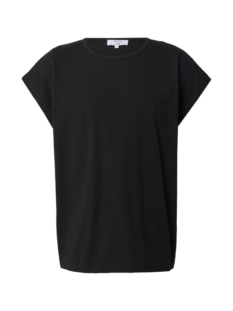 DAN FOX APPAREL Tricou 'Theo'  negru