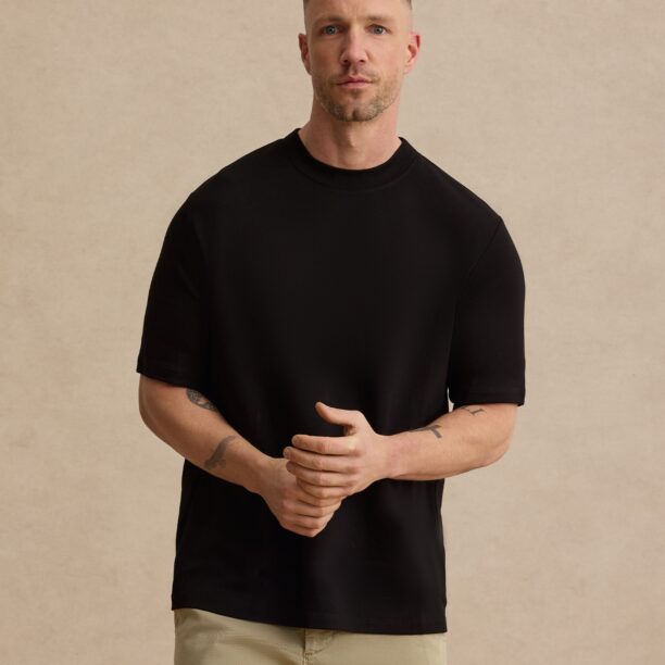 DAN FOX APPAREL Tricou  negru