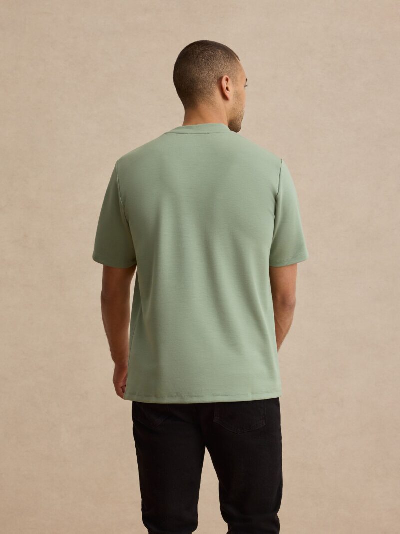 DAN FOX APPAREL Tricou  verde mentă preţ