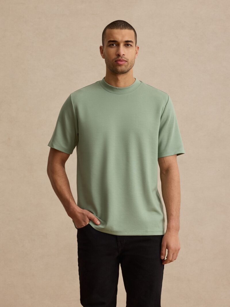 DAN FOX APPAREL Tricou  verde mentă