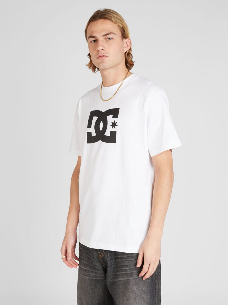 DC Shoes Tricou  negru / alb