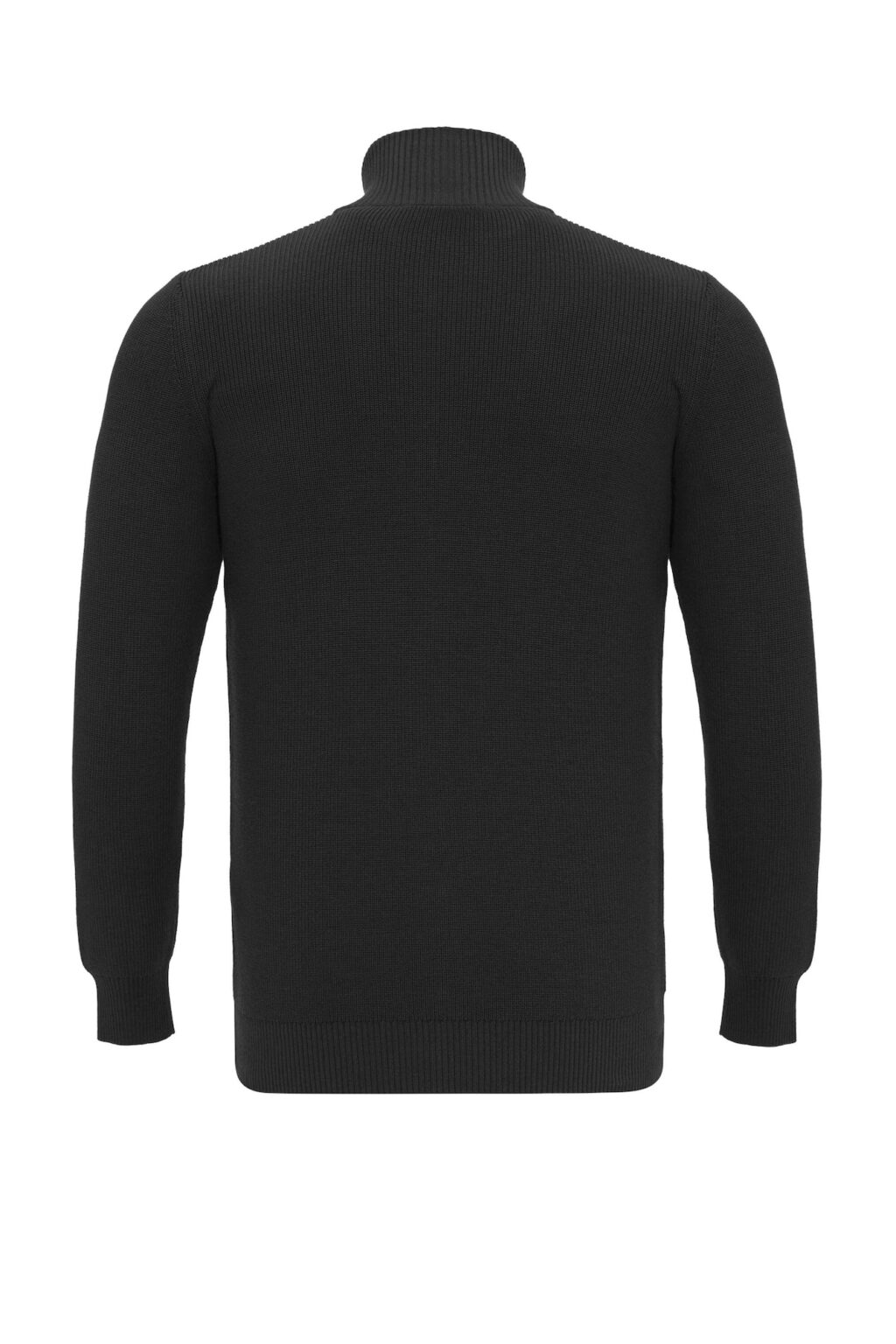 Cumpăra DENIM CULTURE Geacă tricotată 'BRANDON'  negru / alb