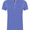 DENIM CULTURE Tricou 'Pam'  bleumarin / albastru violet / alb