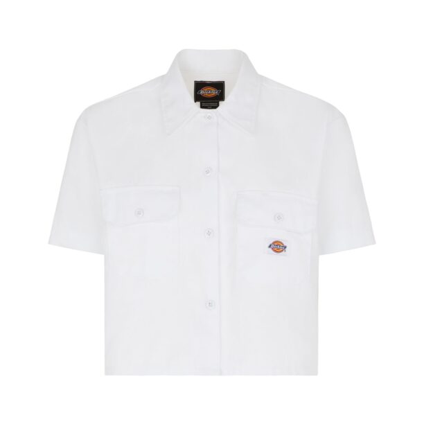 DICKIES Bluză  alb / alb natural