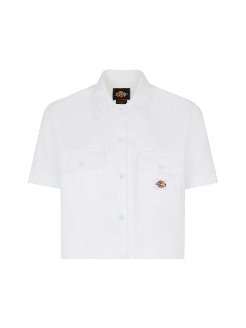 DICKIES Bluză  alb / alb natural