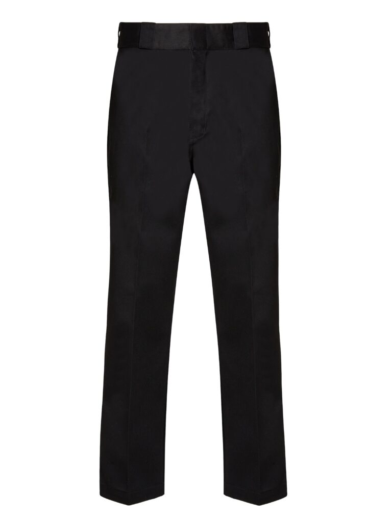 DICKIES Pantaloni cu dungă '874 Cropped'  negru