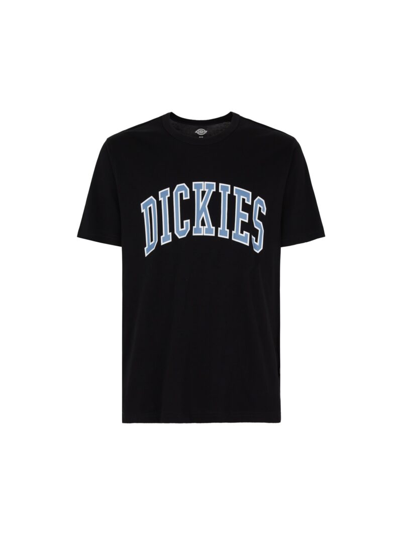 DICKIES Tricou 'AITKIN'  albastru / negru / alb