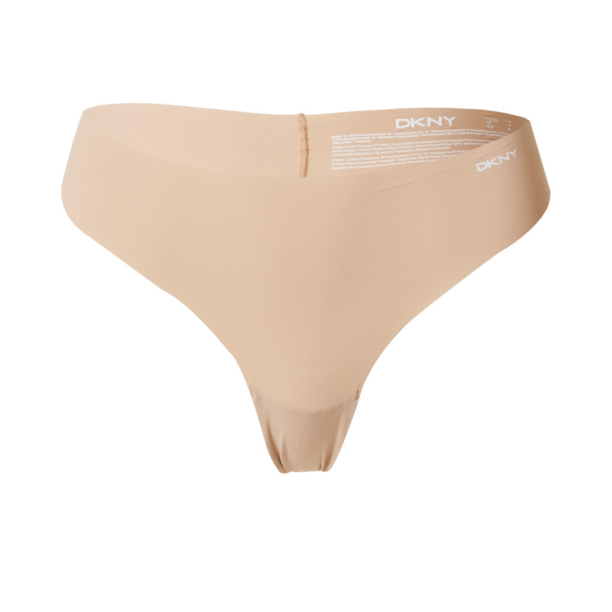 DKNY Intimates Tanga  bej închis / alb