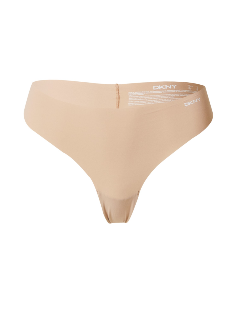 DKNY Intimates Tanga  bej închis / alb