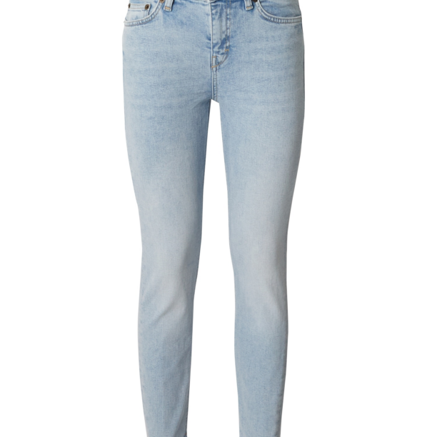 DRYKORN Jeans 'NEED'  albastru denim / maro coniac