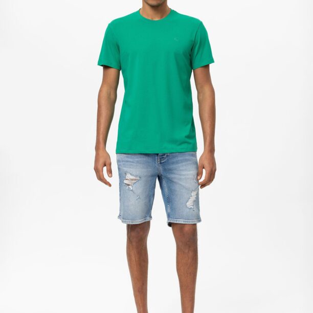 Preţ Daniel Hills Tricou  albastru / verde / portocaliu