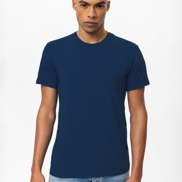 Daniel Hills Tricou  bleumarin / portocaliu / negru