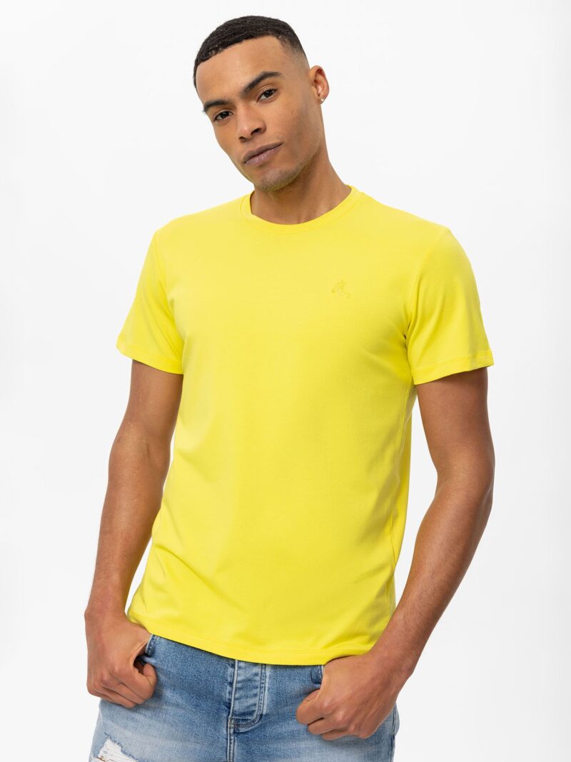 Original Daniel Hills Tricou  galben neon