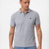 Daniel Hills Tricou  gri deschis / rubiniu