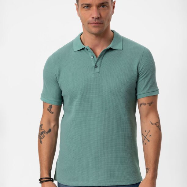 Daniel Hills Tricou  gri deschis / verde pastel preţ