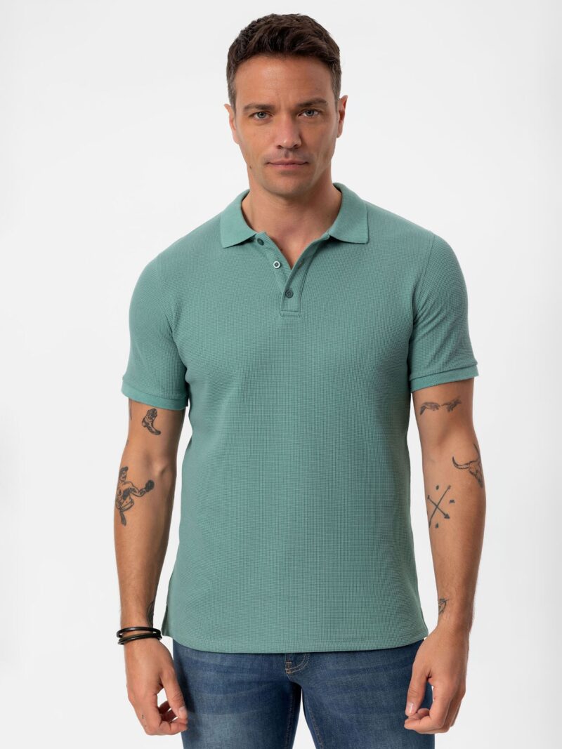 Daniel Hills Tricou  gri deschis / verde pastel preţ