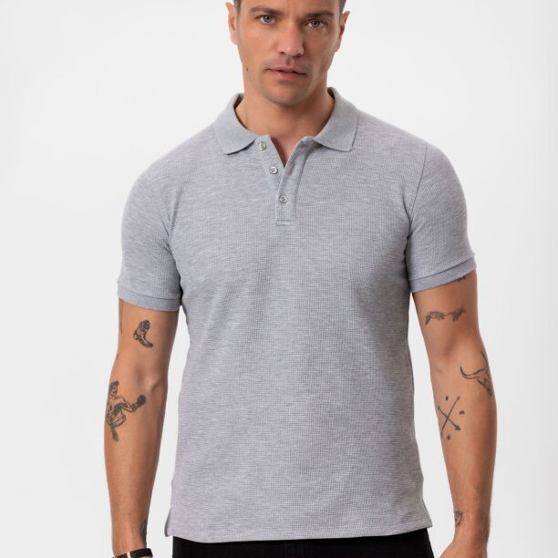 Daniel Hills Tricou  gri deschis / verde pastel