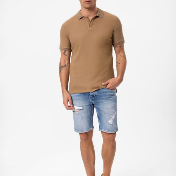 Daniel Hills Tricou  maro cappuccino preţ