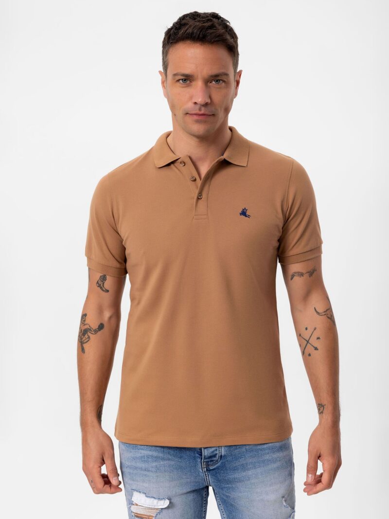 Daniel Hills Tricou  maro deschis / portocaliu preţ