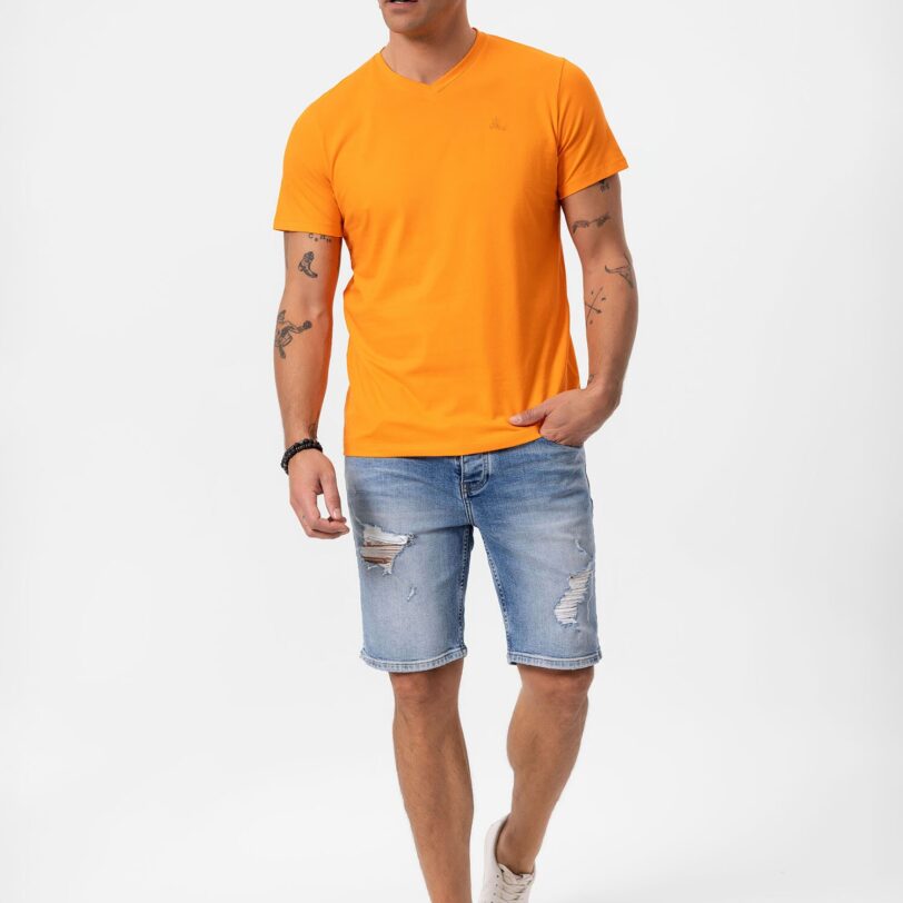 Daniel Hills Tricou  portocaliu deschis preţ