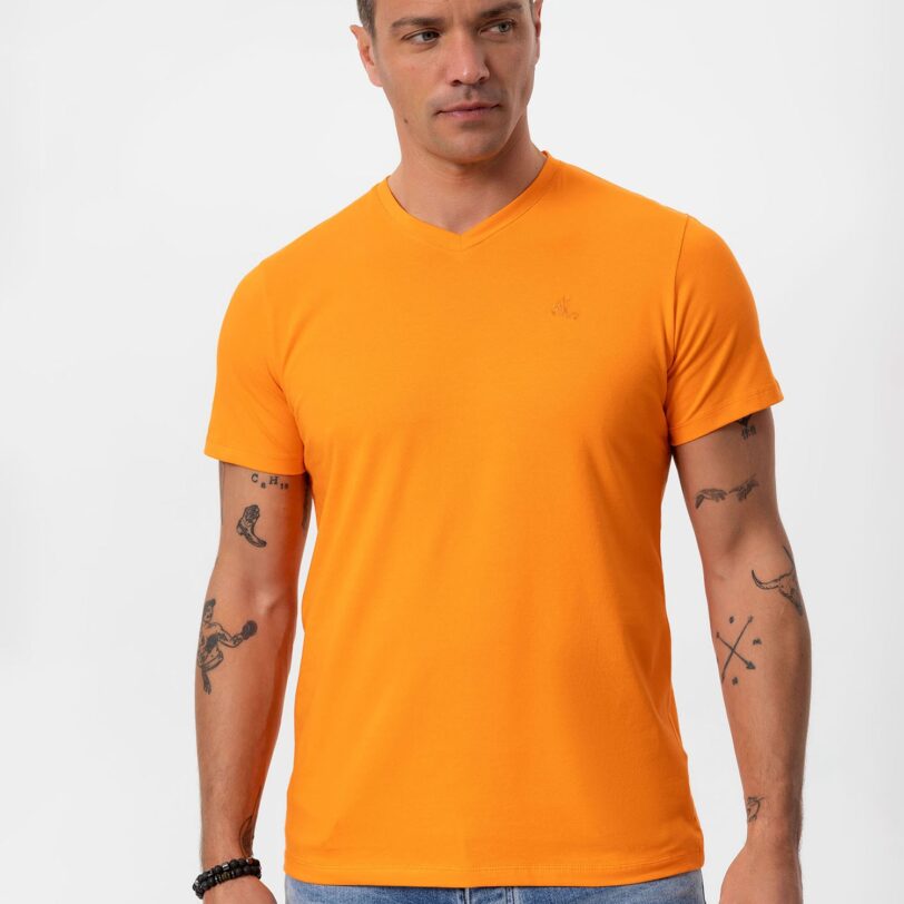 Daniel Hills Tricou  portocaliu deschis