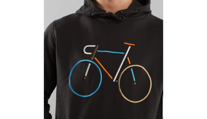 Dedicated Hoodie Falun Color Bike Charcoal preţ