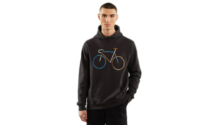 Dedicated Hoodie Falun Color Bike Charcoal