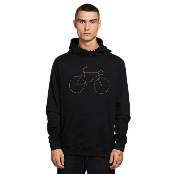 Dedicated Hoodie Falun Rainbow Bicycle Black