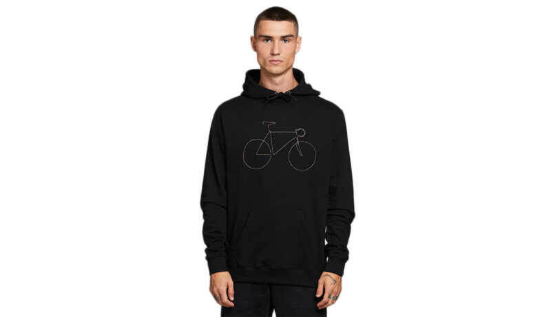 Dedicated Hoodie Falun Rainbow Bicycle Black