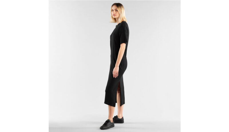 Dedicated Long T-shirt Dress Ronneby Black preţ