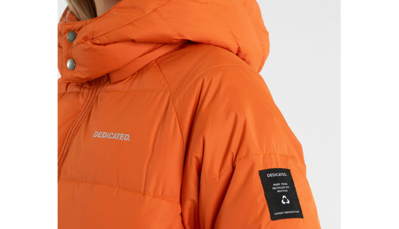 Cumpăra Dedicated Puffer Jacket Boden Orange