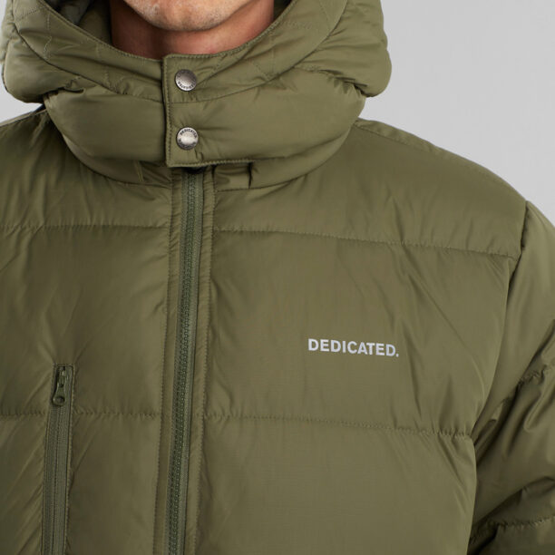 Preţ Dedicated Puffer Jacket Dundret Green