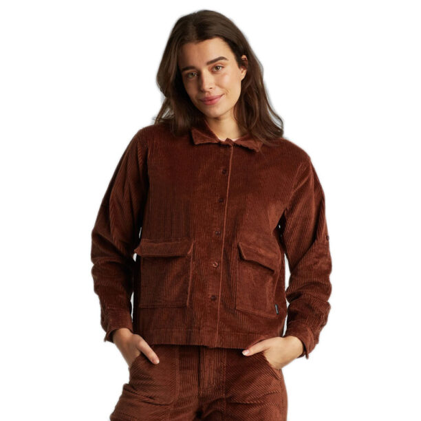 Dedicated Shirt Lima Corduroy Brown