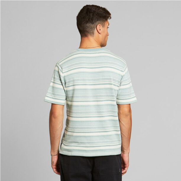 Dedicated Short Sleeve Knitted T-shirt Husum Mint preţ