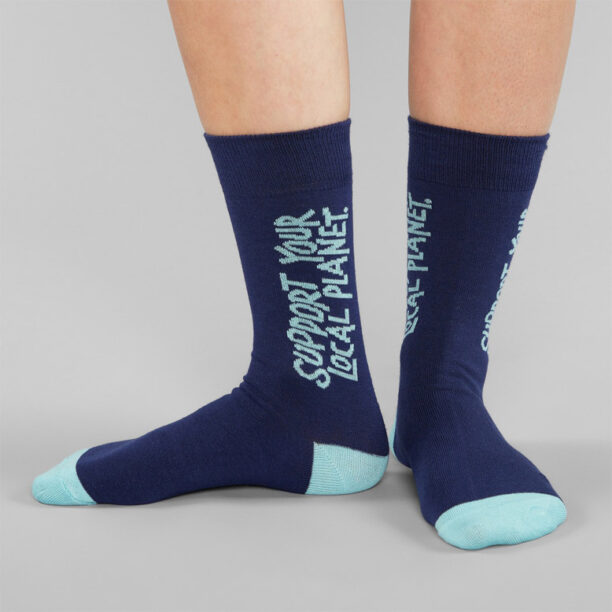 Dedicated Socks Sigtuna Local Planet Navy preţ