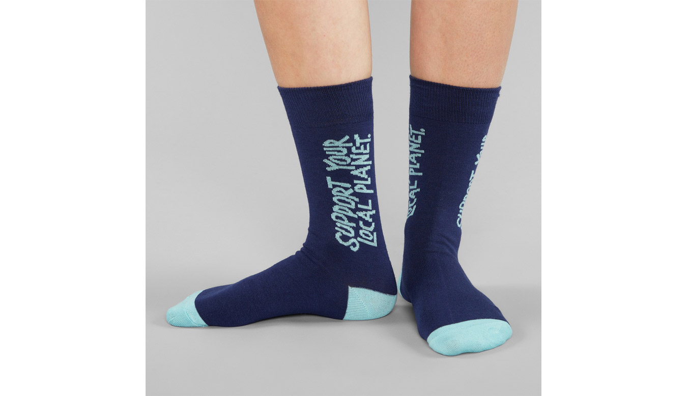 Dedicated Socks Sigtuna Local Planet Navy preţ