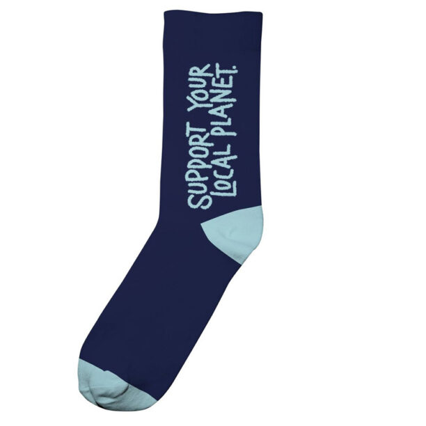 Dedicated Socks Sigtuna Local Planet Navy