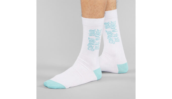 Cumpăra Dedicated Socks Sigtuna Local Planet White