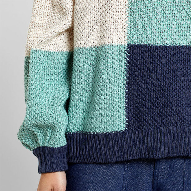 Dedicated Sweater Knitted Rutbo Blocks Green preţ