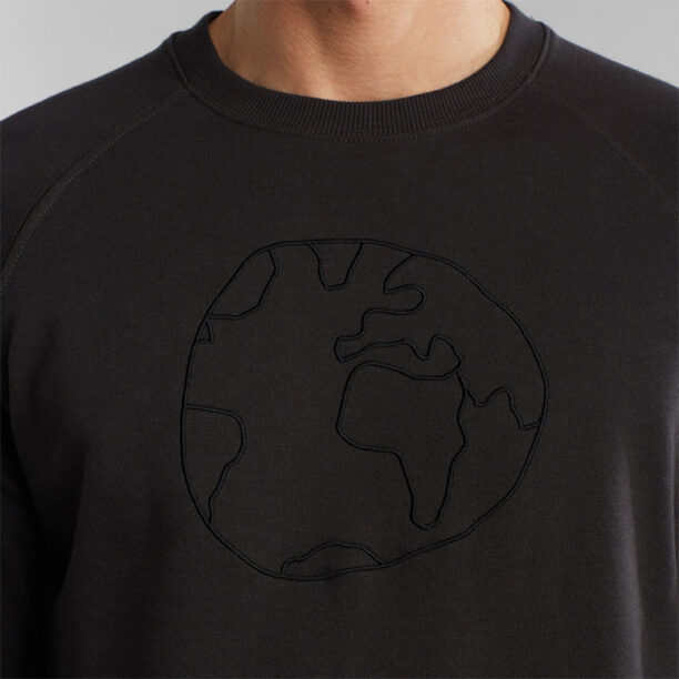 Dedicated Sweatshirt Malmoe Globe Charcoal preţ